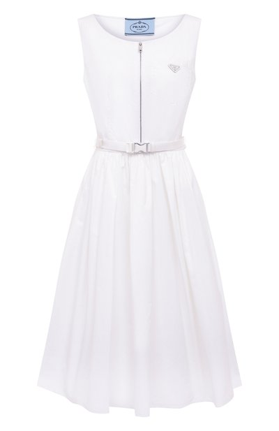 Женское хлопковое платье PRADA, арт. P3F65H-1UCX-F0009-211