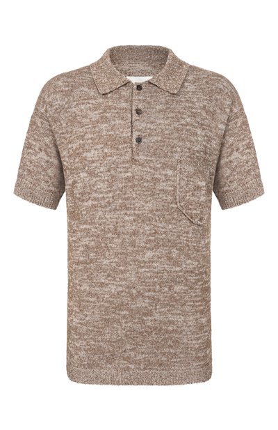 Мужская поло из хлопка и шерсти MAISON MARGIELA, арт. S50GL0062/M13152