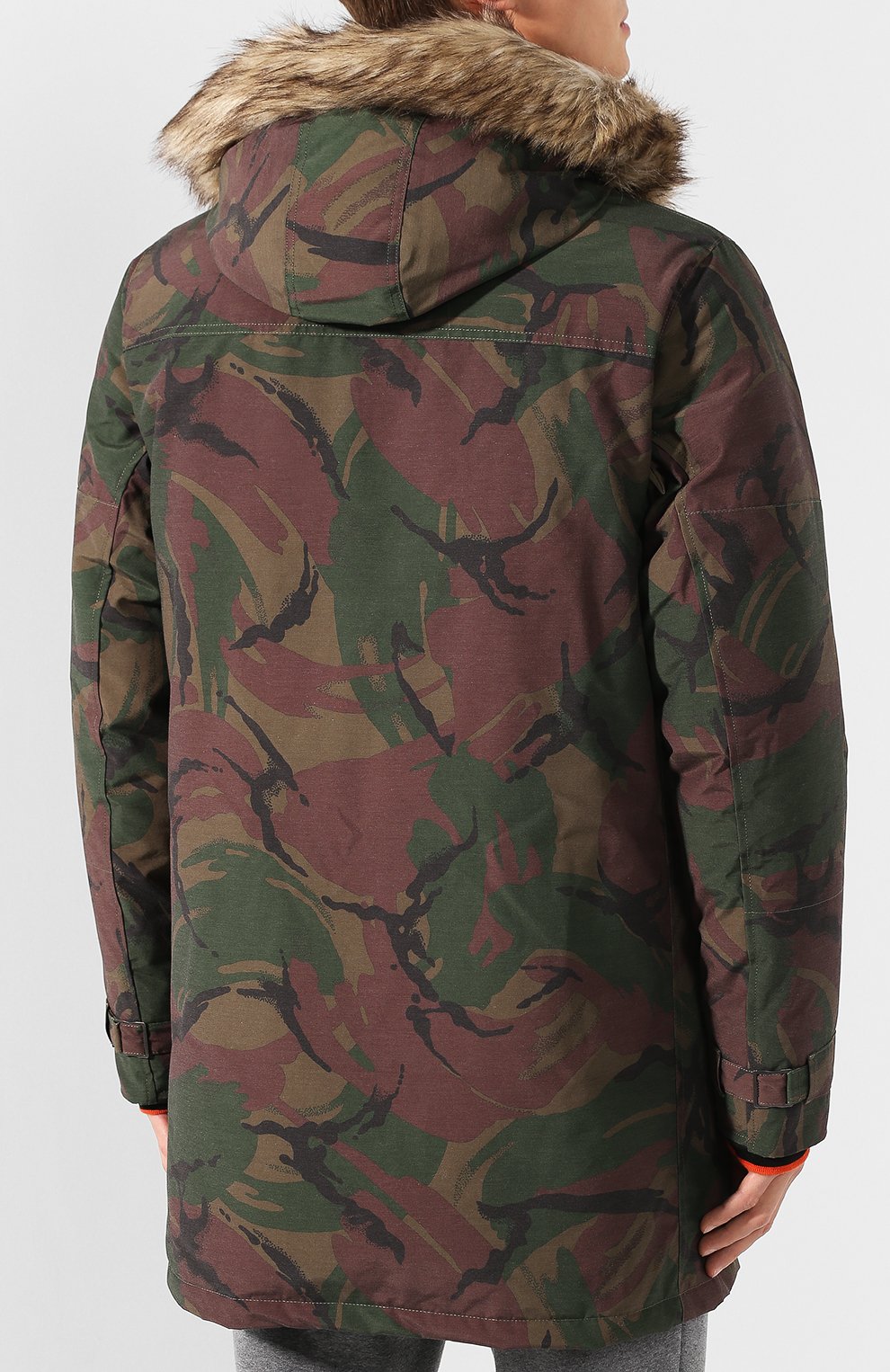 Пуховая парка POLO RALPH LAUREN хаки цвета по цене 67550 руб., арт. 710759968, фото 4 Пуховая парка POLO RALPH LAUREN, арт. 710759968, фото 4