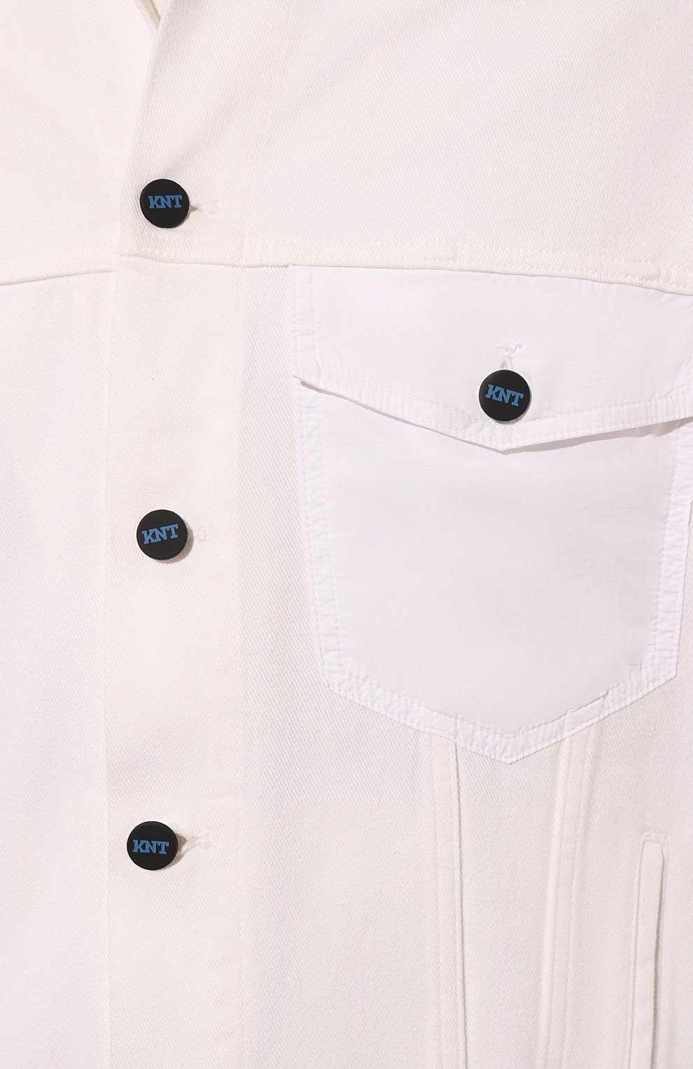 Джинсовая куртка KITON кремового цвета по цене 151000 руб., арт. UGKH067K0707D03_SET, фото 6 Джинсовая куртка KITON, арт. UGKH067K0707D03_SET, фото 6