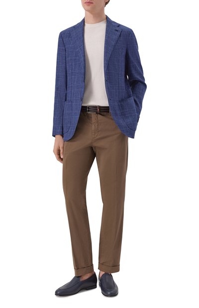 Шерстяной пиджак ANDREA CAMPAGNA, арт. SALINA C0N SPALLINA BASSA/T26141, фото 2