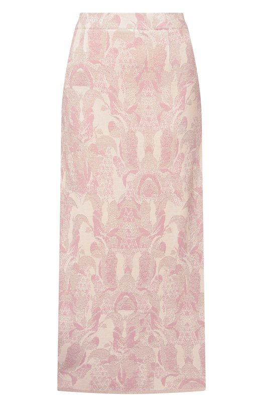 Юбка из шелка и вискозы Freeage S26.SK127M.6079.601 Розовый S26.SK127M.6079.601