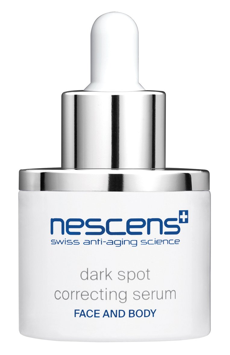 Сыворотка-корректор пигментных пятен для лица и тела (30ml) NESCENS бесцветного цвета, арт. 7640147190528 | Фото 1 (Тип продукта: Сыворотки; Назначение: Для лица; Региональные ограничения белый список (Axapta Mercury): Не проставлено; Нос: Не проставлено)