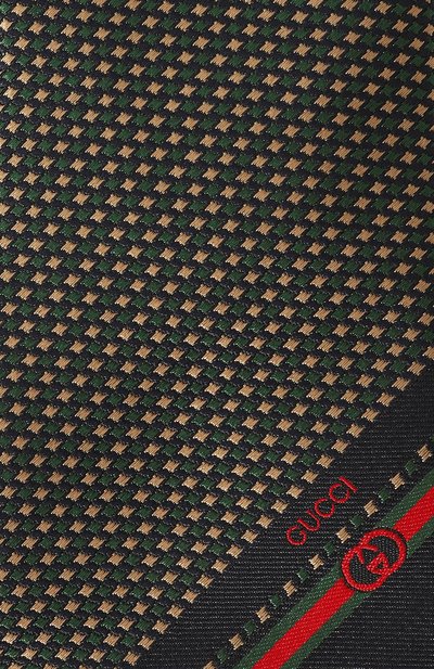 Шелковый галстук GUCCI, арт. 714694/4EAAW, фото 4