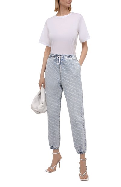 Джинсы ALEXANDER WANG голубого цвета по цене 57100 руб., арт. 4DC3214996, фото 2 Джинсы ALEXANDER WANG, арт. 4DC3214996, фото 2