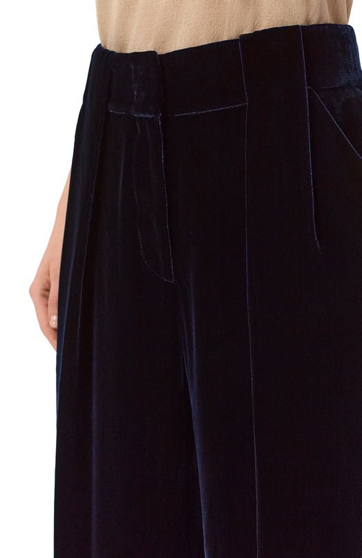 Бархатные брюки Giorgio Armani GW002973/TE10831 Синий  GW002973/TE10831 Фото 5