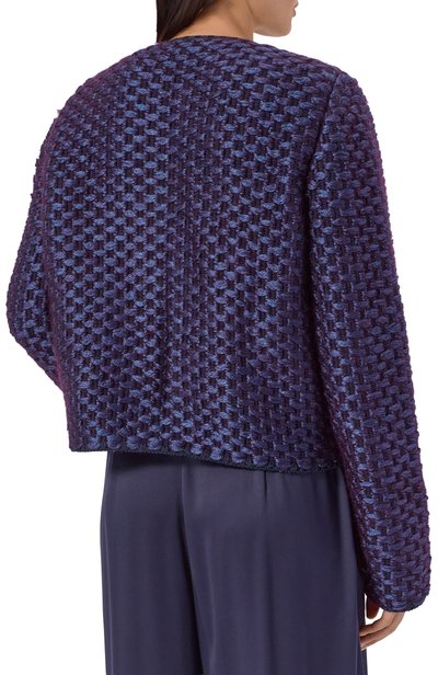 Жакет из шелка и шерсти GIORGIO ARMANI, арт. GW003915/AF28695, фото 4