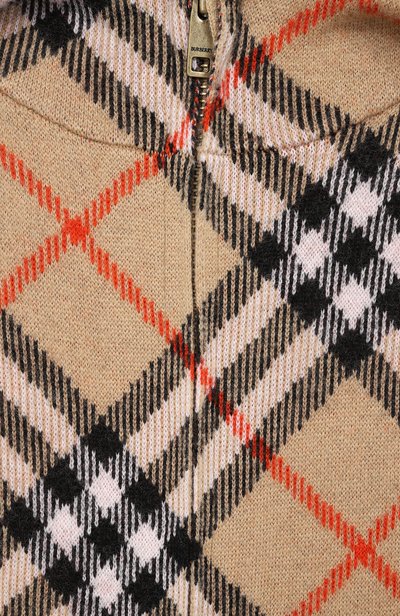 Шерстяное пончо BURBERRY бежевого цвета по цене 68650 руб., арт. 8131862, фото 3 Шерстяное пончо BURBERRY, арт. 8131862, фото 3