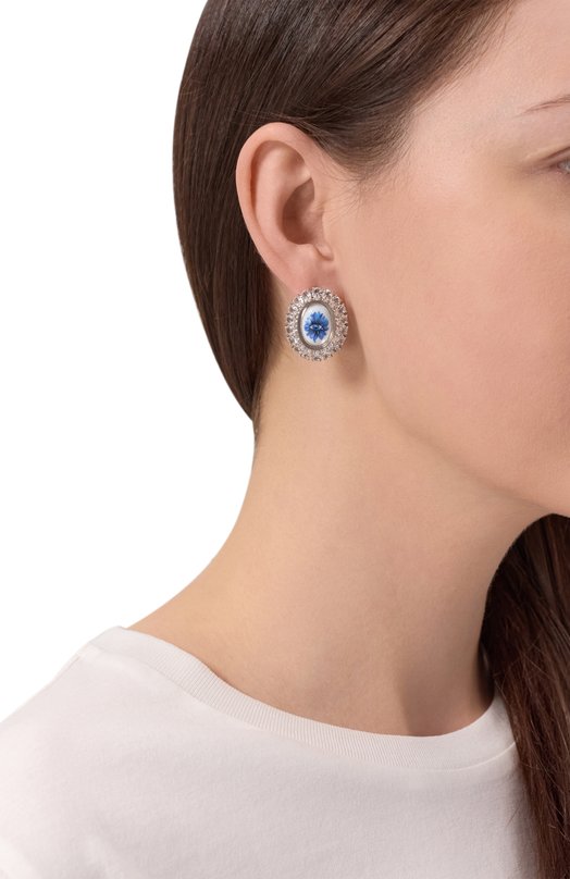 Серьги Secrets jewelry СФВХС729 Серебряный  СФВХС729 Фото 2