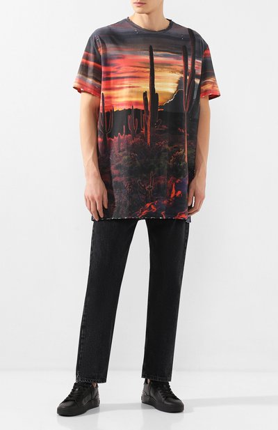 Хлопковая футболка BALMAIN, арт. TH11060/I257, фото 2