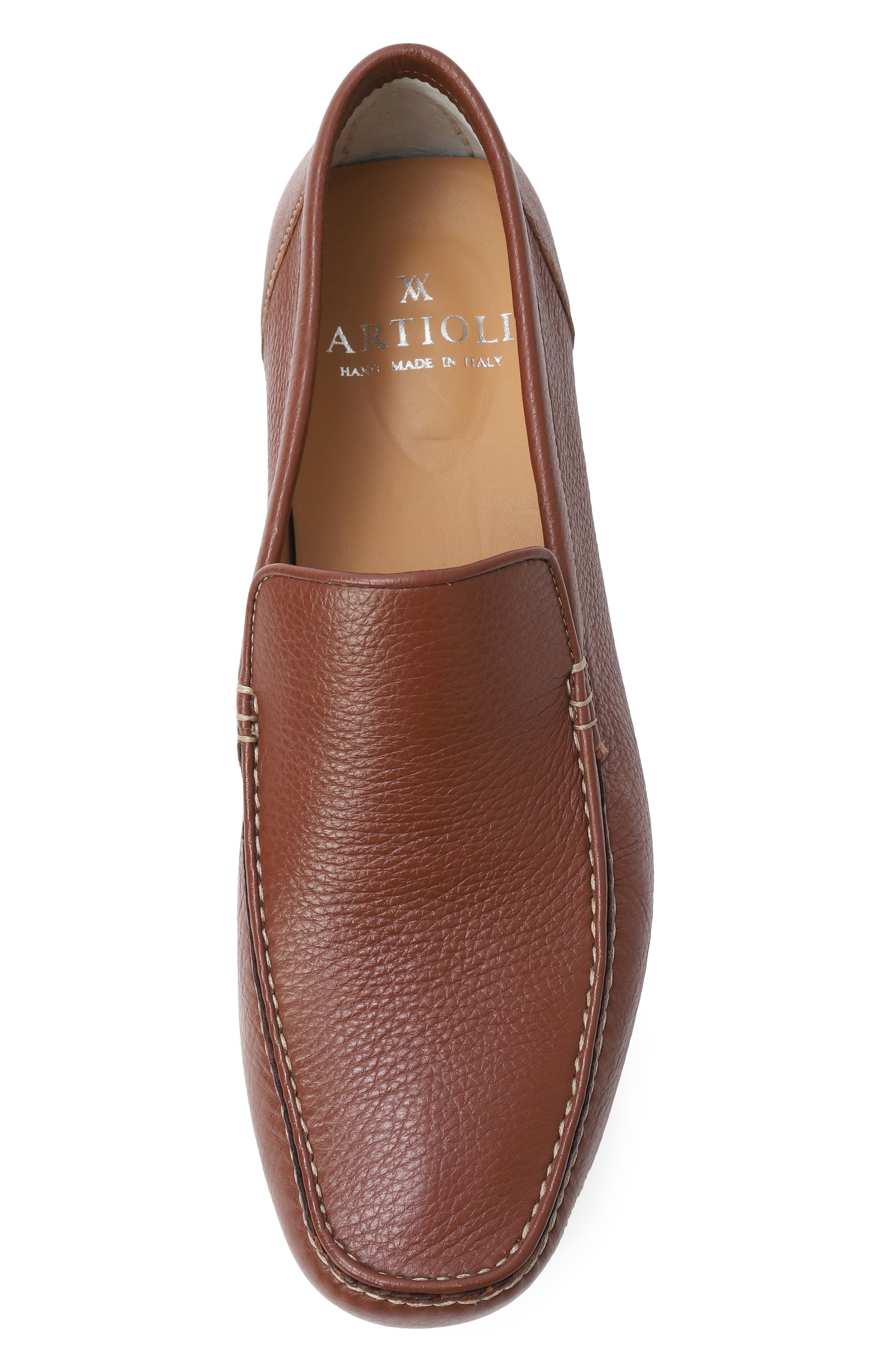 Кожаные мокасины ARTIOLI, арт. 882/BIS/S0FT KID, фото 6