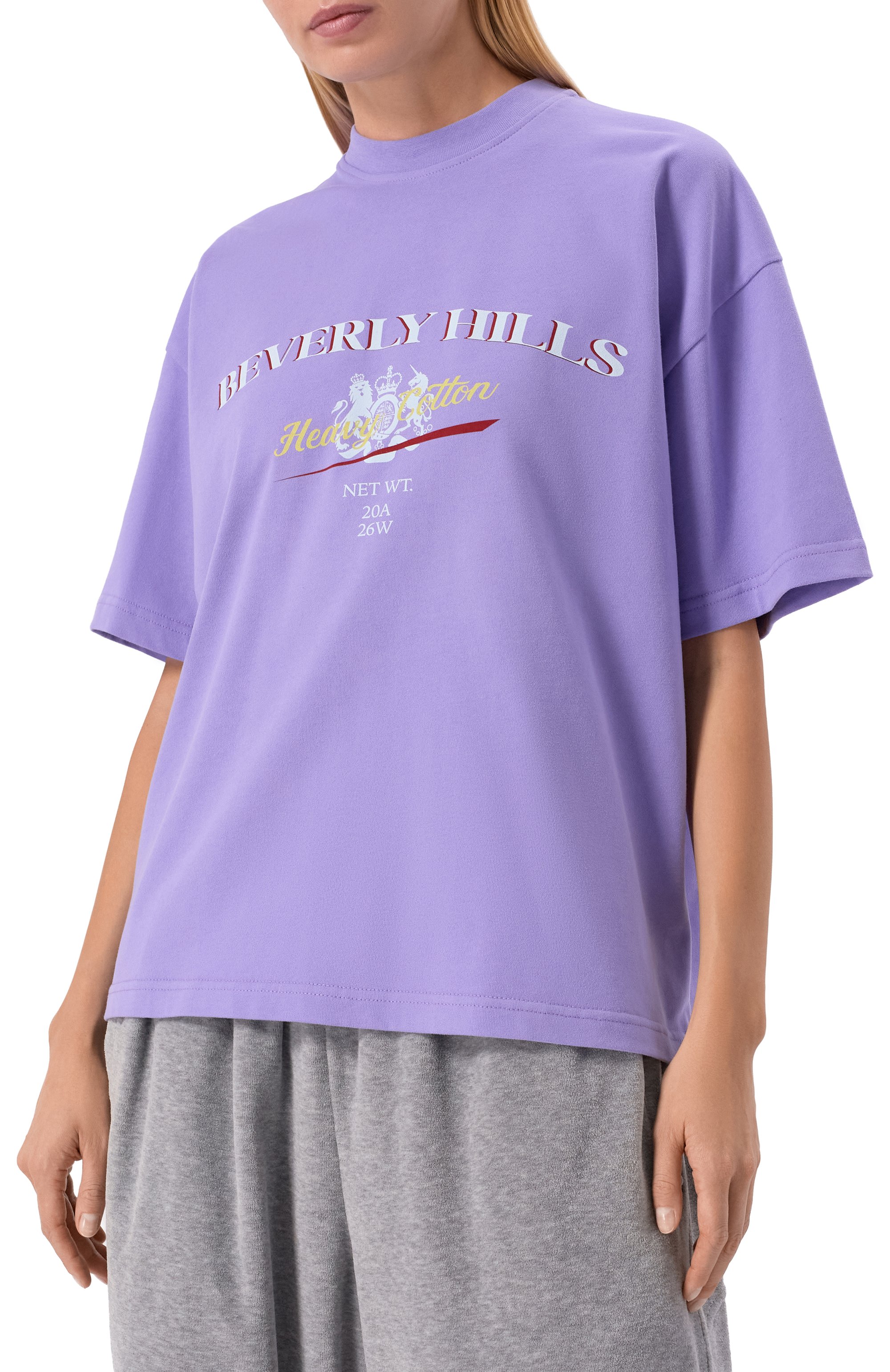 Хлопковая футболка PLANTA ROSA, арт. PR/T02/BEVERLY-PARADISE/220VELVET, фото 6