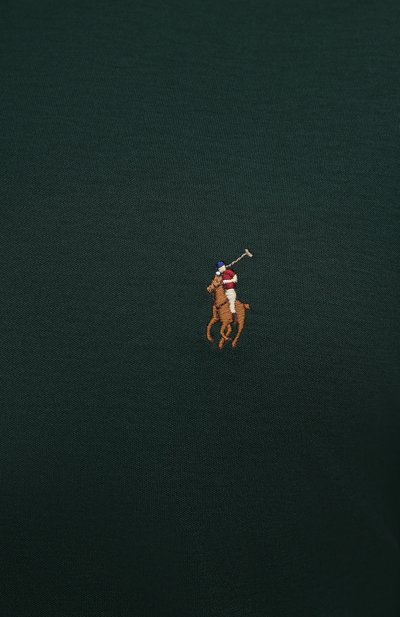 Хлопковая футболка POLO RALPH LAUREN, арт. 710740727, фото 5