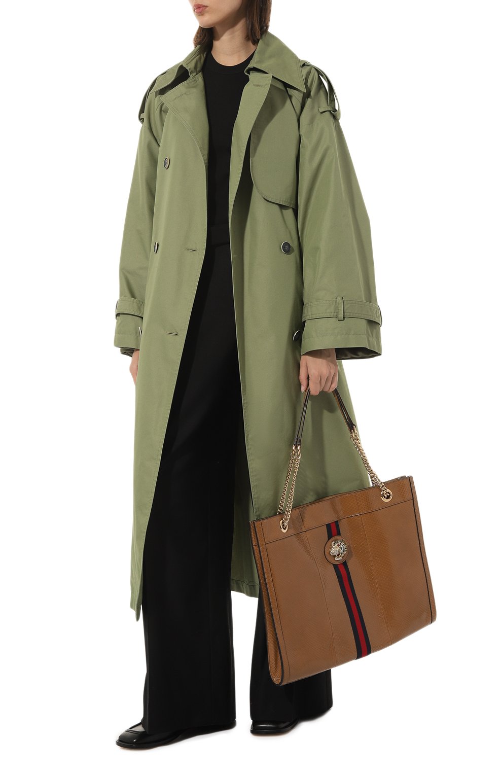 Сумка-тоут rajah large из кожи питона GUCCI, арт. 537219 LJMFX, фото 8