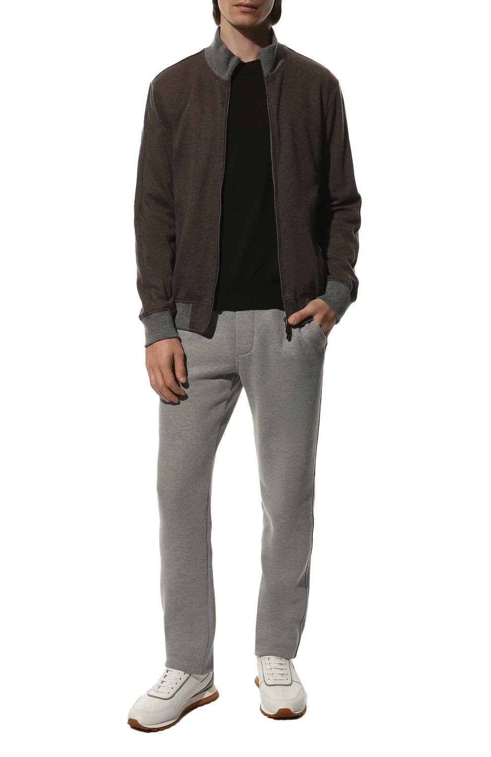 Кардиган из хлопка и кашемира CAPOBIANCO, арт. 13M455.LB00., фото 2