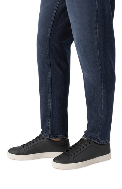 Кожаные кеды EMPORIO ARMANI, арт. EM003844/AF20004, фото 3