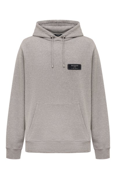 Мужской хлопковое худи BALMAIN, арт. CH1JT047/JH85