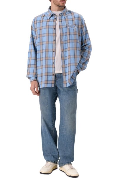 Хлопковая рубашка DIESEL, арт. A19445/0AJFI, фото 2