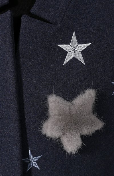 Пальто из смеси шерсти и кашемира SEVEN LAB, арт. C19-007/2 navy, фото 5