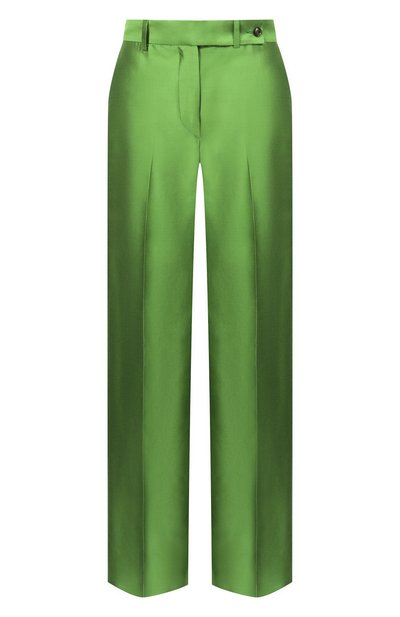 Женские брюки из хлопка и шелка KITON, арт. D48109K09R19