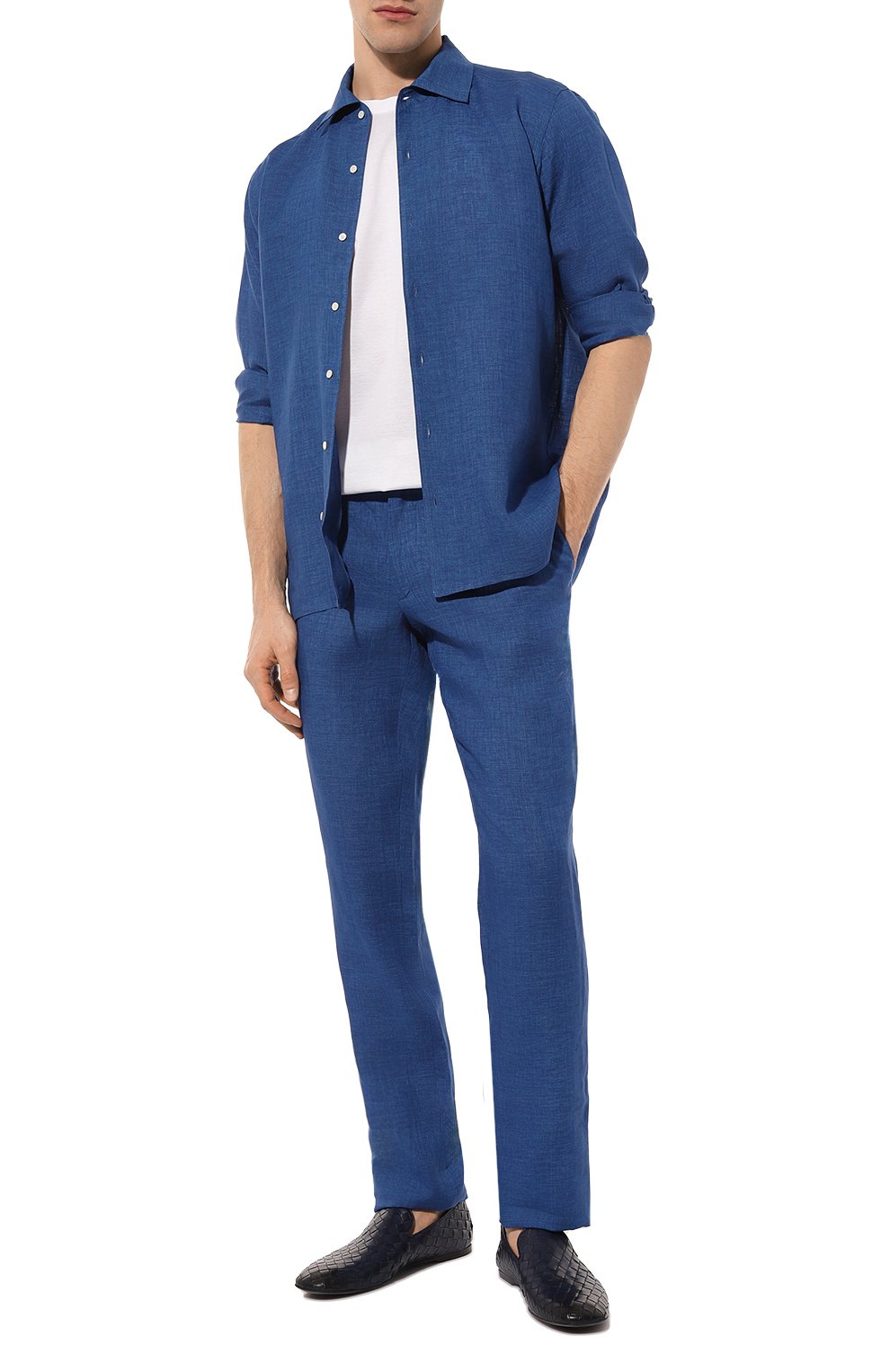 Льняная рубашка COLOMBO, арт. CM00375, фото 2