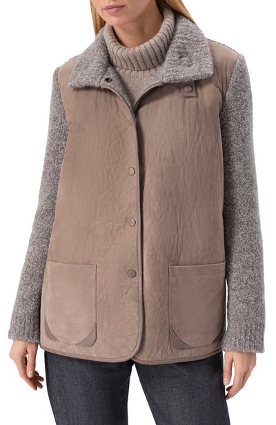 Комбинированная куртка GIORGIO ARMANI, арт. GW002045/AF19597, фото 3