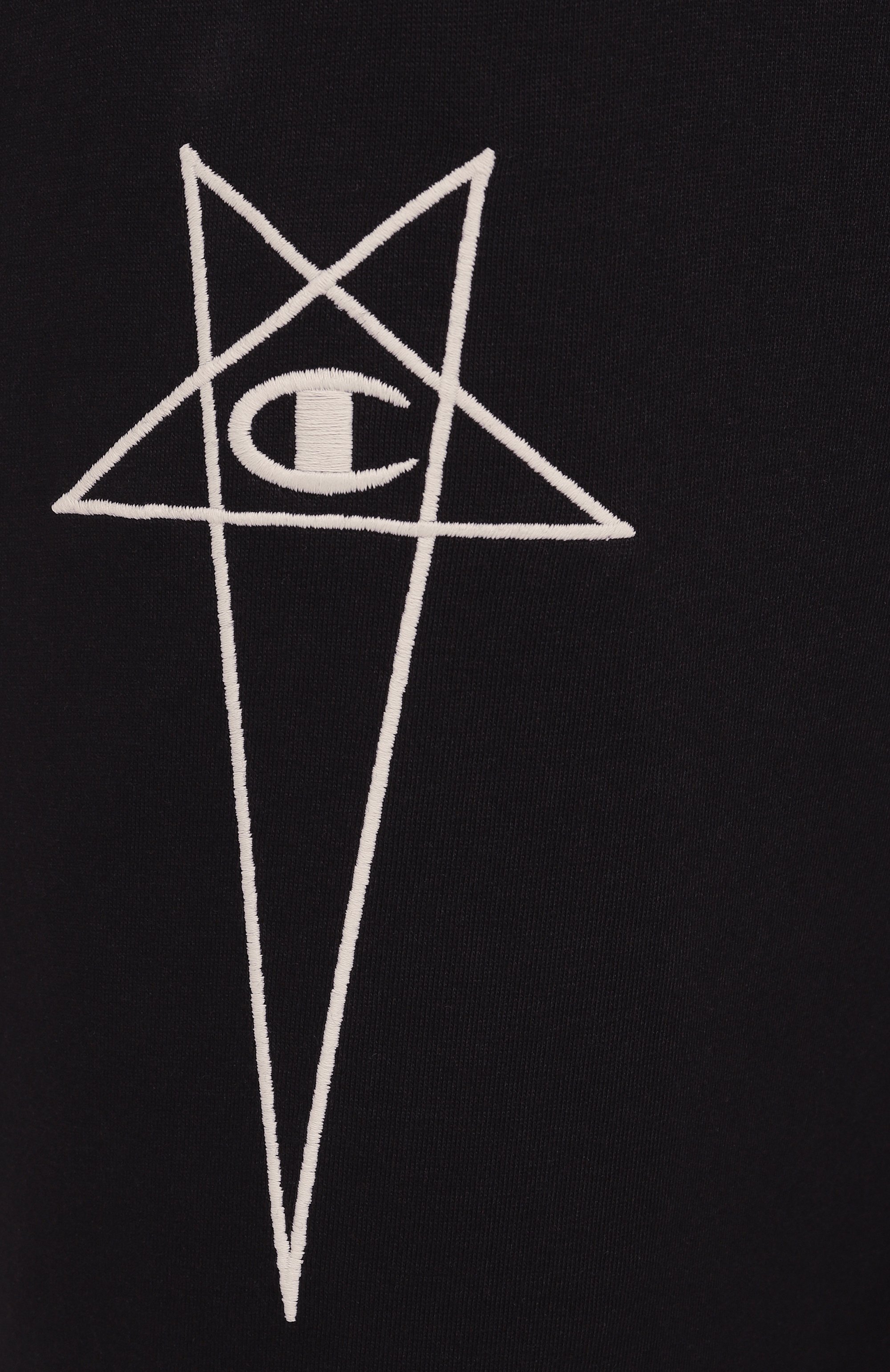 Хлопковые джоггеры rick owens x champion RICK OWENS, арт. CM01E1690/CHJG, фото 6