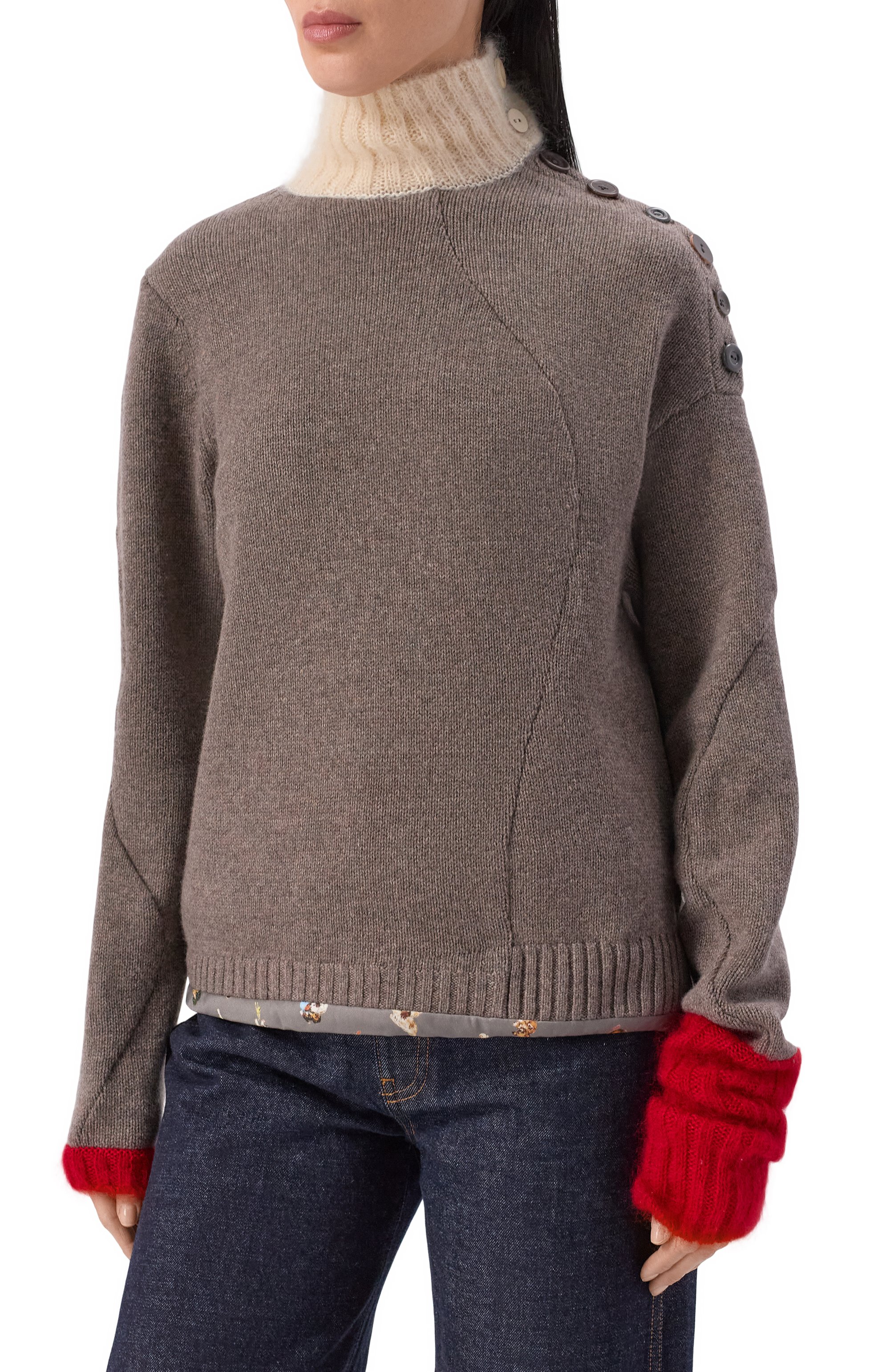 Свитер из кашемира и шерсти UNDERCOVER, арт. UC2E1905, фото 3