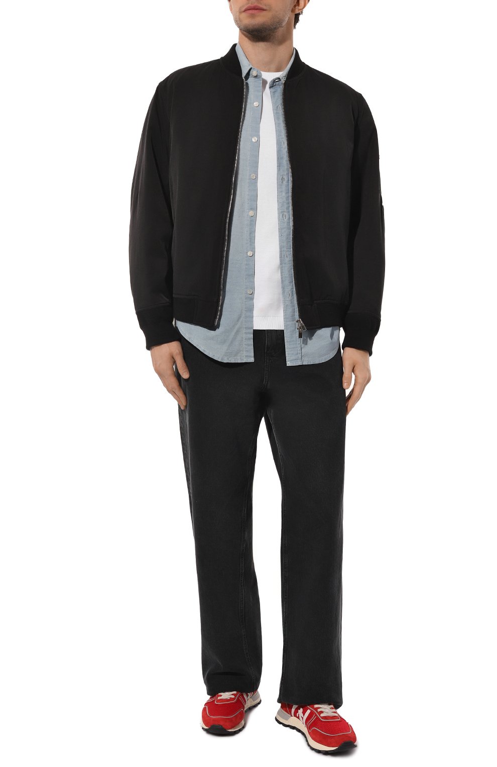 Комбинированные кроссовки ryan PREMIATA красного цвета по цене 32550 руб., арт. RYAN/VAR 6818, фото 2 Комбинированные кроссовки ryan PREMIATA, арт. RYAN/VAR 6818, фото 2