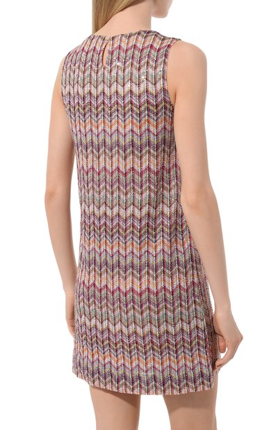 Платье MISSONI разноцветного цвета по цене 129500 руб., арт. DS24SG4F/BC004J, фото 4 Платье MISSONI, арт. DS24SG4F/BC004J, фото 4