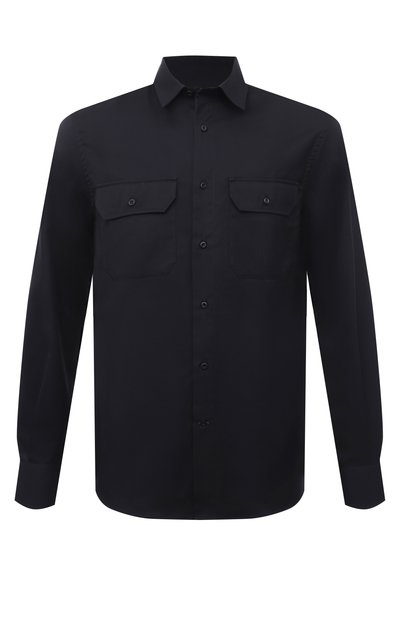 Мужская хлопковая рубашка BRUNELLO CUCINELLI, арт. MW6040626