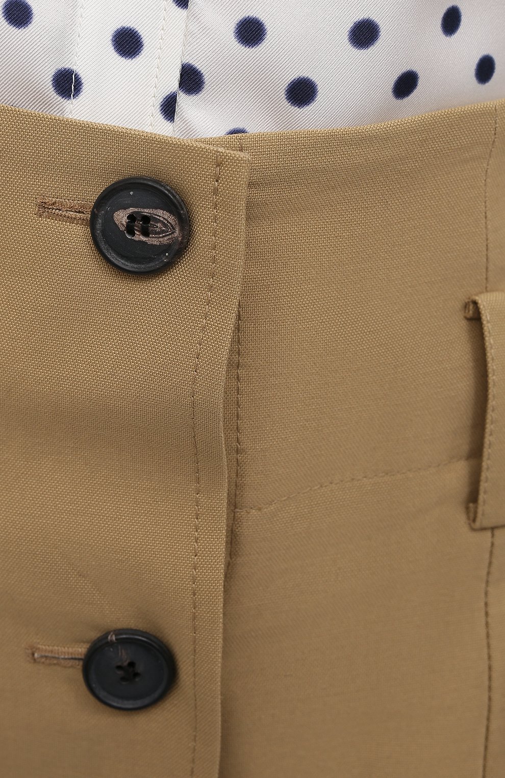 Хлопковая юбка VICTORIA BECKHAM, арт. 1121WSK002231C, фото 5