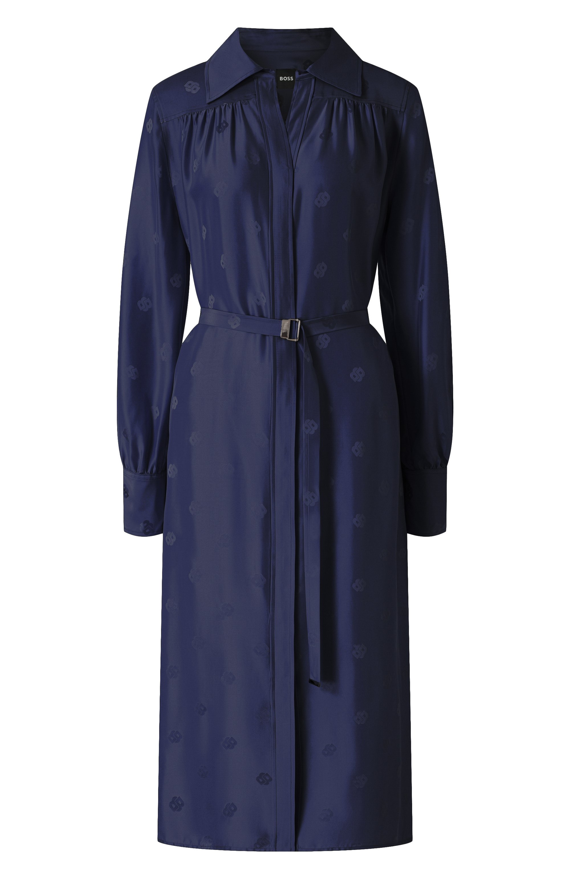 Платье из вискозы и шелка BOSS, арт. 50532758, фото 1