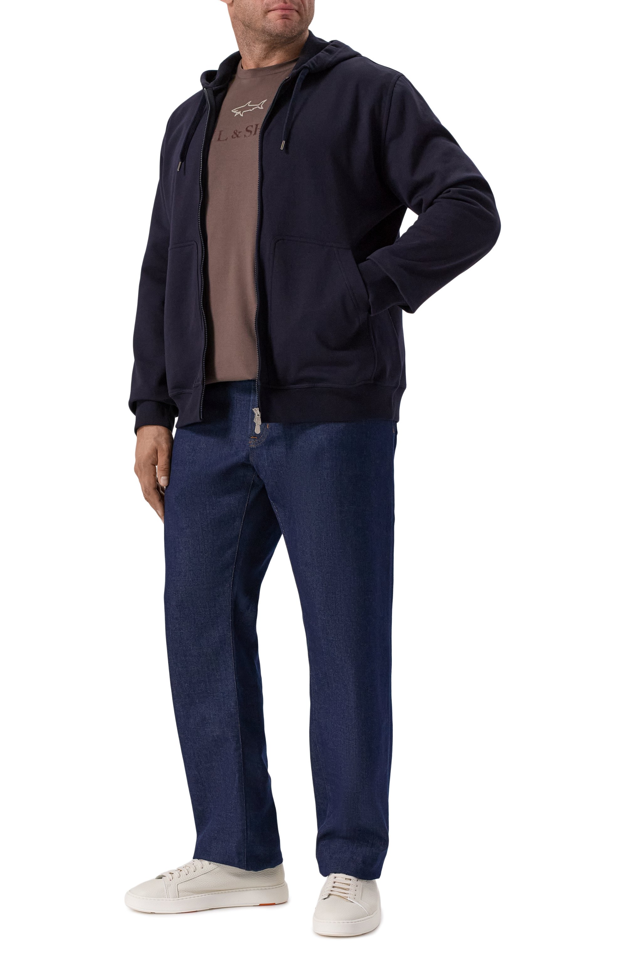 Хлопковая футболка PAUL&SHARK, арт. 15311629/3XL-6XL, фото 2