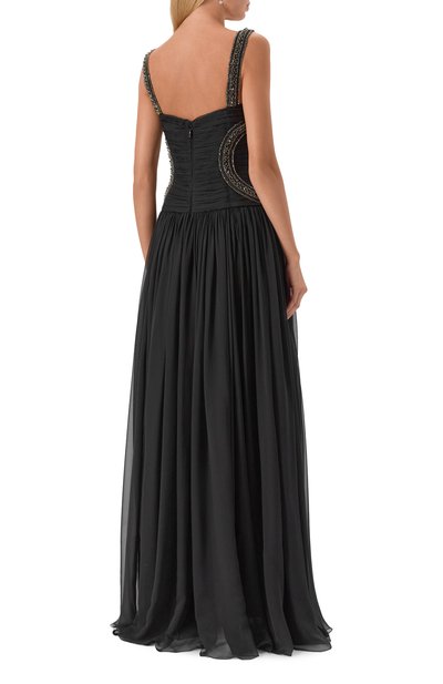 Шелковое платье ZUHAIR MURAD, арт. PDR25005/CHSI028, фото 3