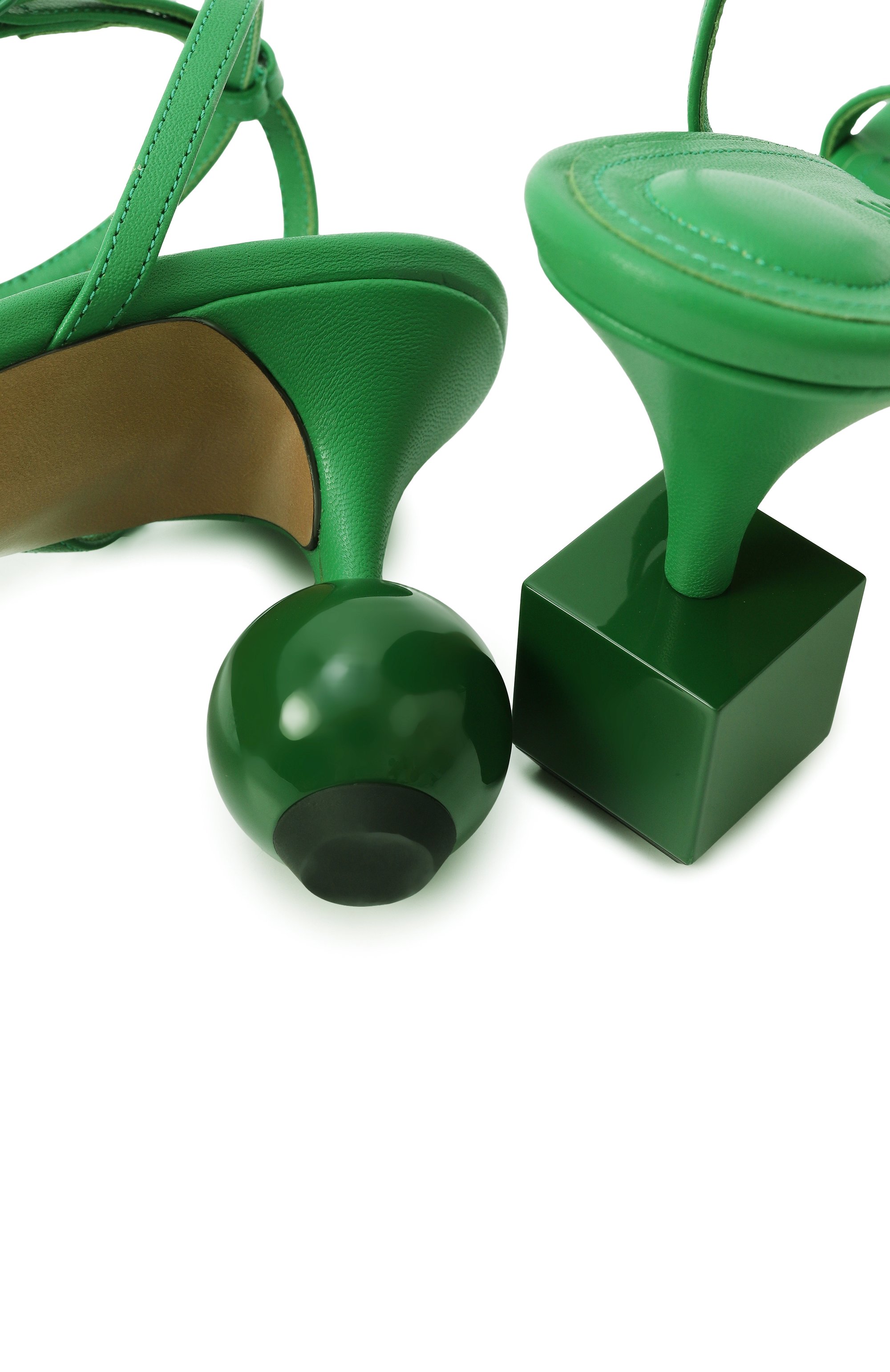 Кожаные босоножки les sandals bisou JACQUEMUS, арт. 24H/243F0149-4303, фото 7