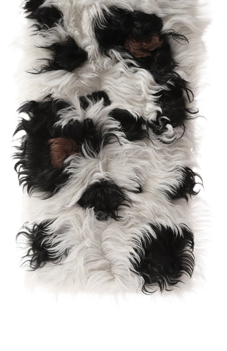 Меховой шарф из овчины MIU MIU, арт. MPY037-1XT4-F0A72, фото 3