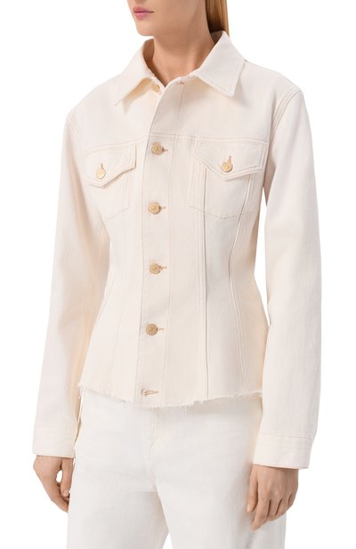 Джинсовая куртка cinched trucker 7 FOR ALL MANKIND, арт. 7U7I0D52-MKY, фото 3