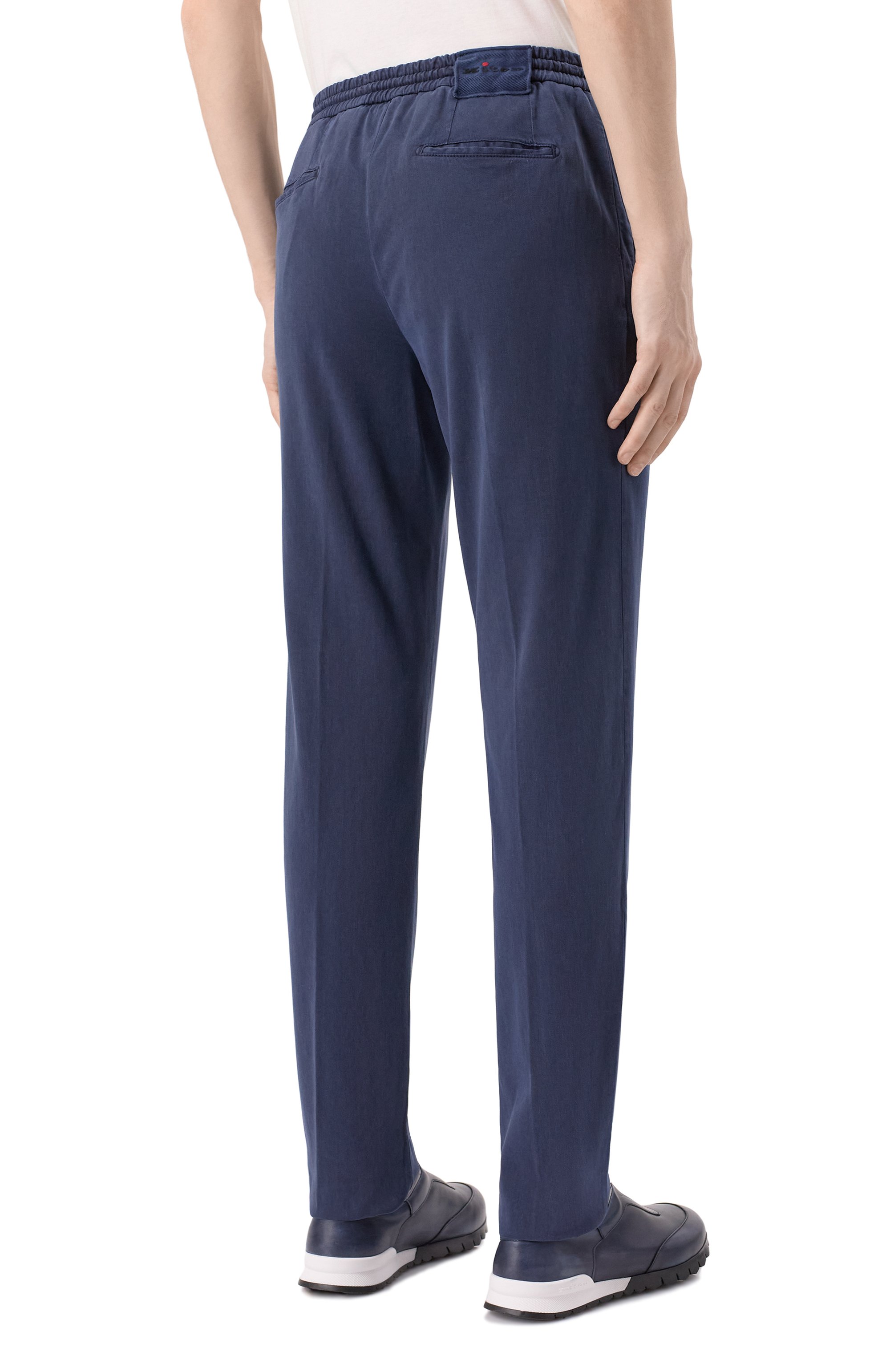 Брюки из лиоцелла KITON, арт. UPLACK0606F19, фото 4