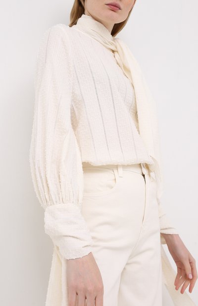 Блузка из хлопка и вискозы BY MALENE BIRGER, арт. Q68829006/CAPIR0NA, фото 3