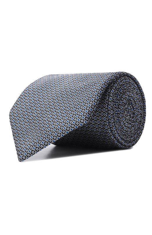 Шелковый галстук Brioni 062I00/PD477 Синий 062I00/PD477