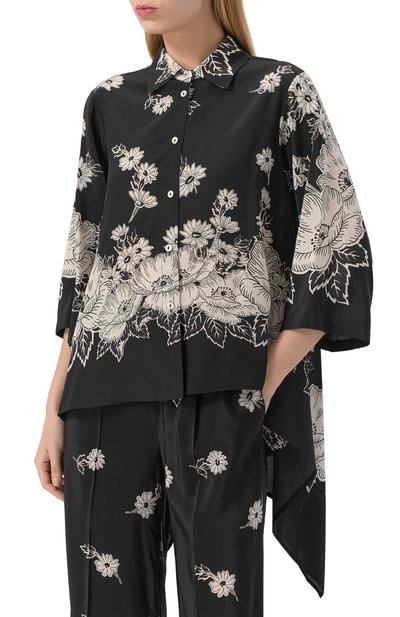 Шелковая блузка P.A.R.O.S.H., арт. D381224, фото 3