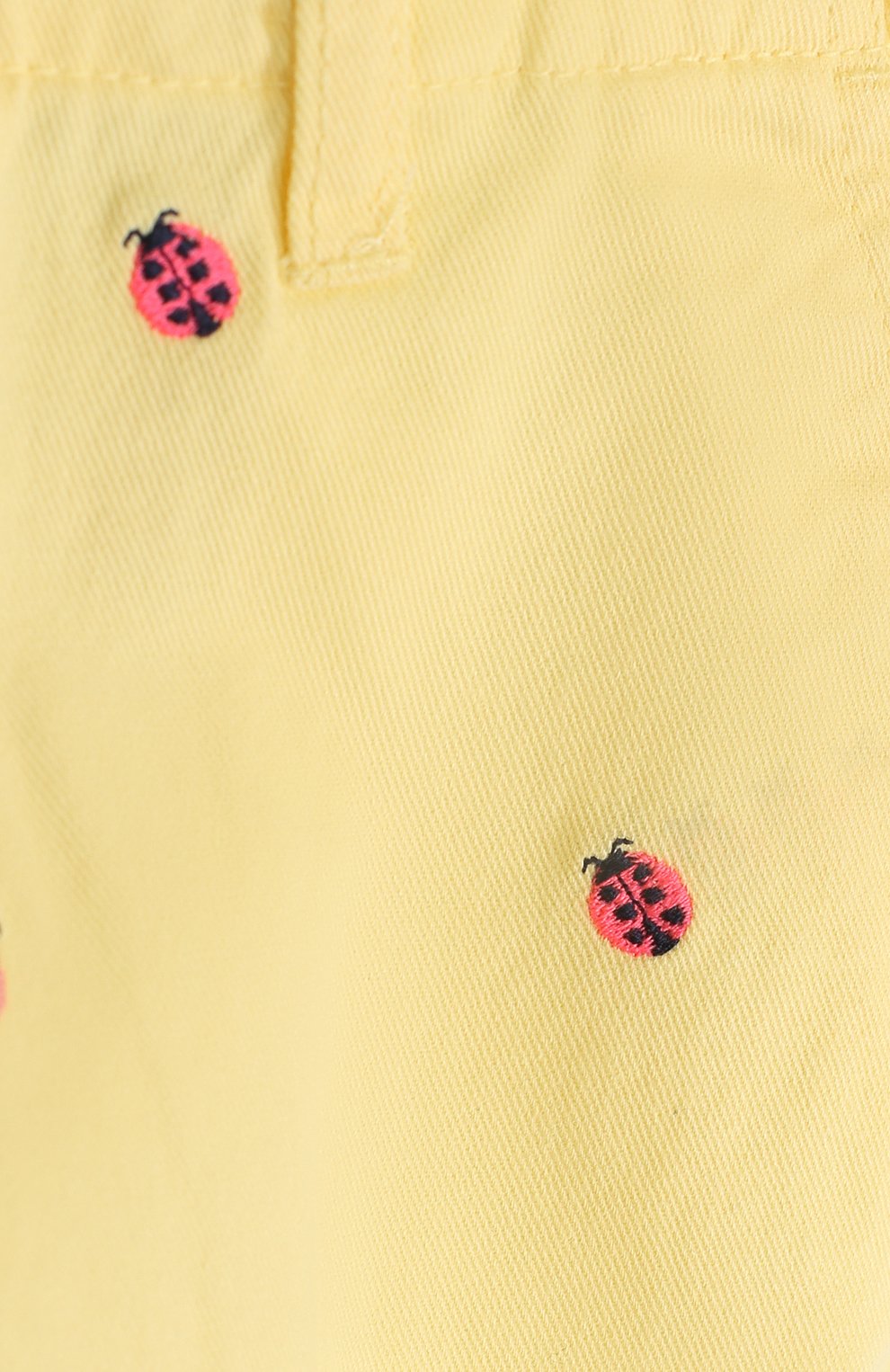 Хлопковые мини-шорты с вышивкой POLO RALPH LAUREN, арт. 312688452, фото 3