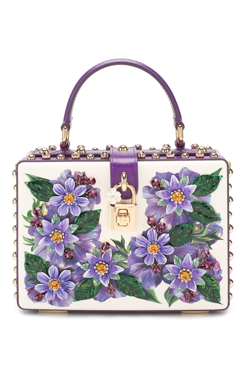 Сумка dolce box DOLCE & GABBANA разноцветного цвета по цене 424500 руб., арт. BB5970/AX029, фото 1 Сумка dolce box DOLCE & GABBANA, арт. BB5970/AX029, фото 1