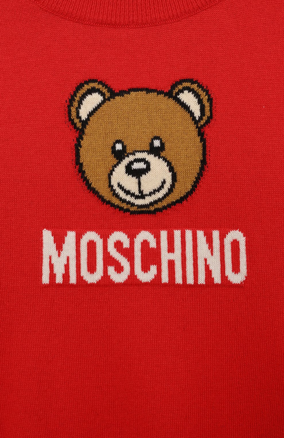 Платье из хлопка и шерсти MOSCHINO, арт. HDV0FF/LHE43/4-8, фото 3