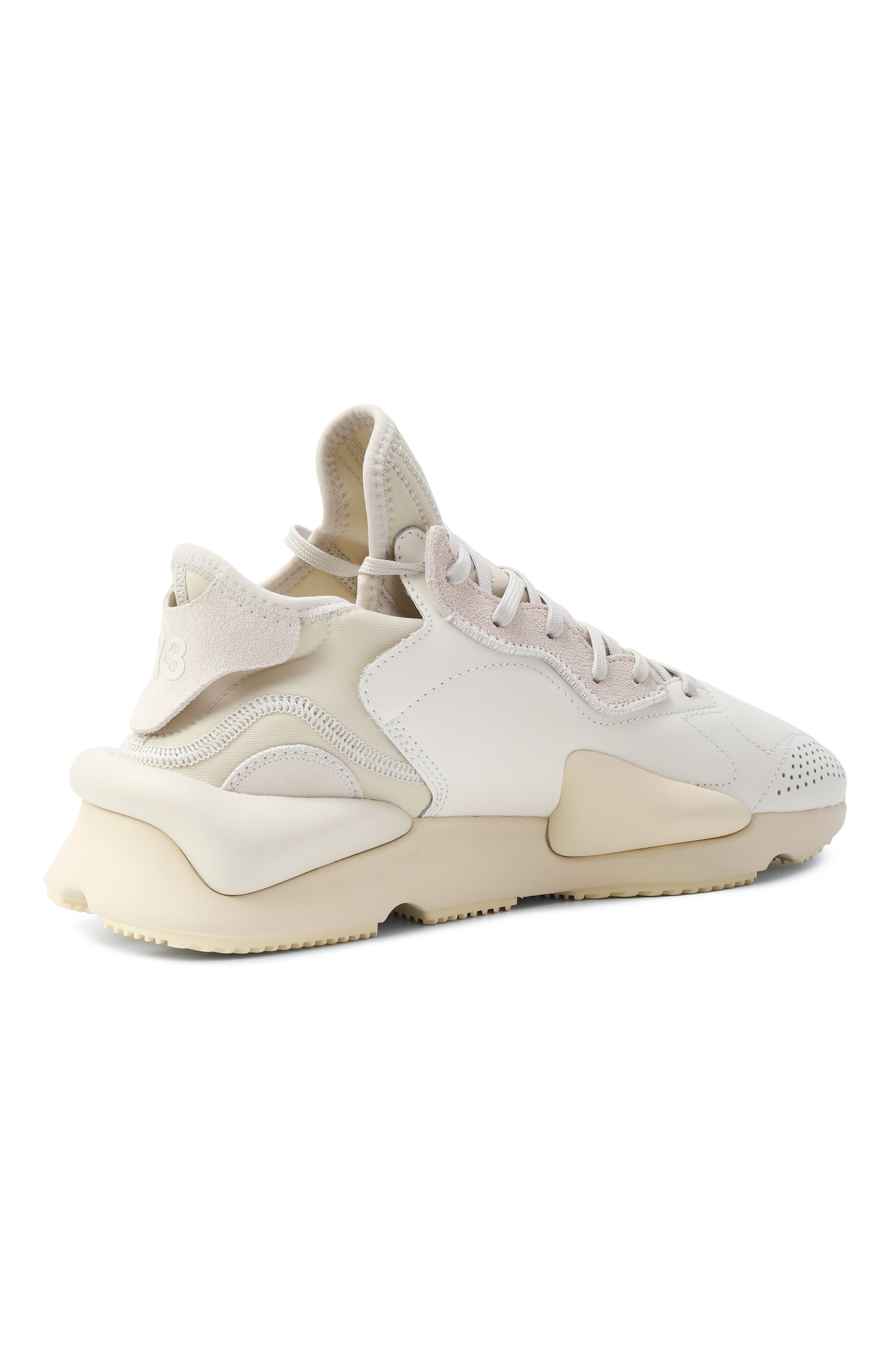 Кожаные кроссовки kaiwa Y-3 белого цвета по цене 43950 руб., арт. JQ2454, фото 5 Кожаные кроссовки kaiwa Y-3, арт. JQ2454, фото 5