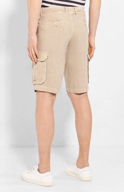 Льняные шорты 120% LINO, арт. R0M2426/0253/000, фото 4