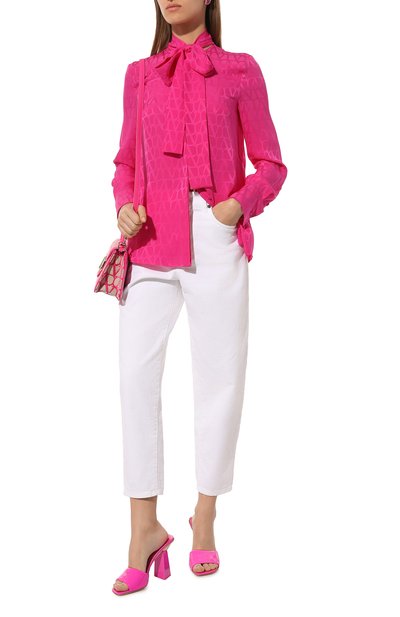 Шелковая блузка VALENTINO, арт. 3B3AB5737TK, фото 2