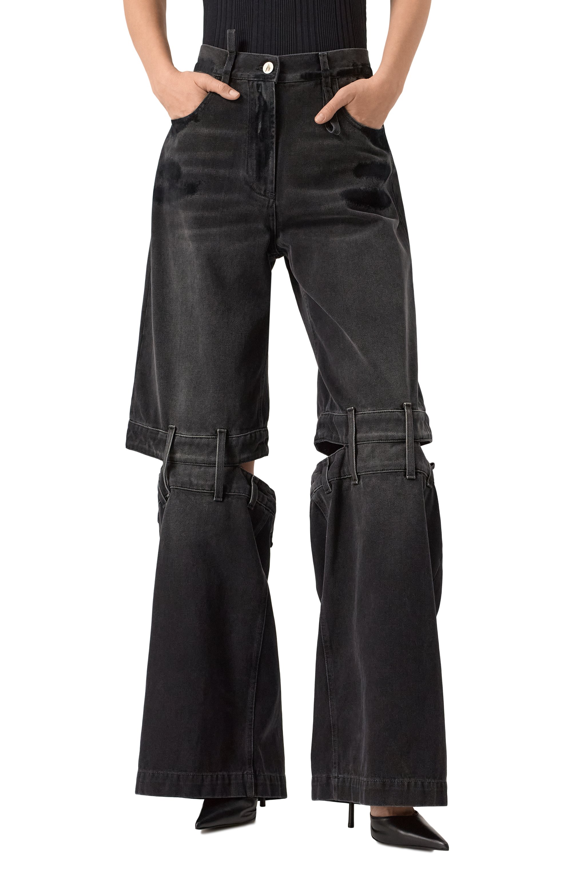 Джинсы THE ATTICO, арт. 248WCP157/D097, фото 3