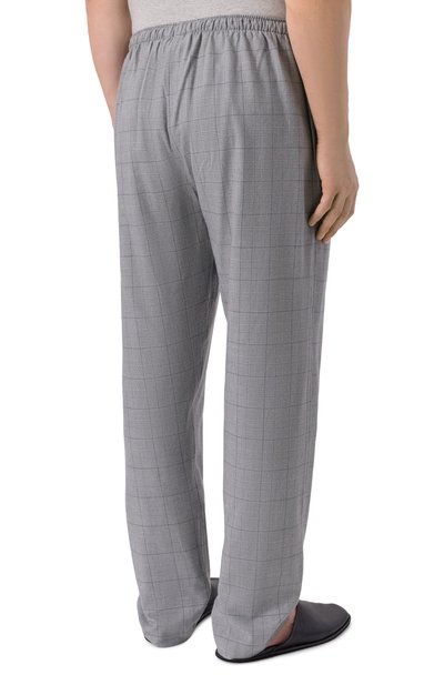 Домашние брюки из хлопка и шерсти ZIMMERLI, арт. 4600-75180, фото 4